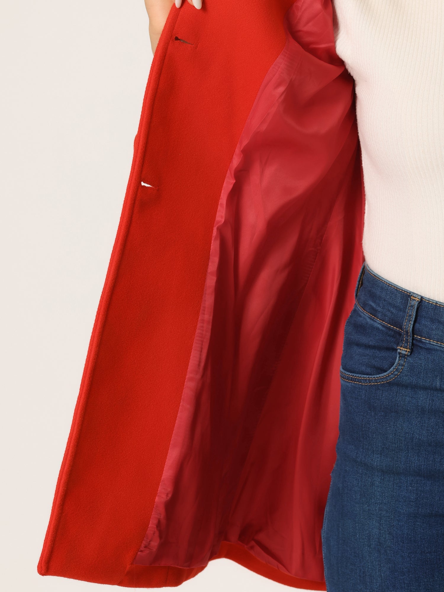 Women’s Casual Coat | Button Up and Pockets