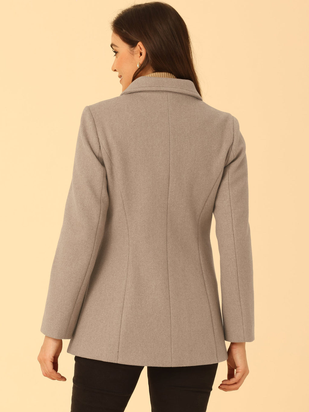 Women’s Structured Winter Jacket | Buttoned Pockets