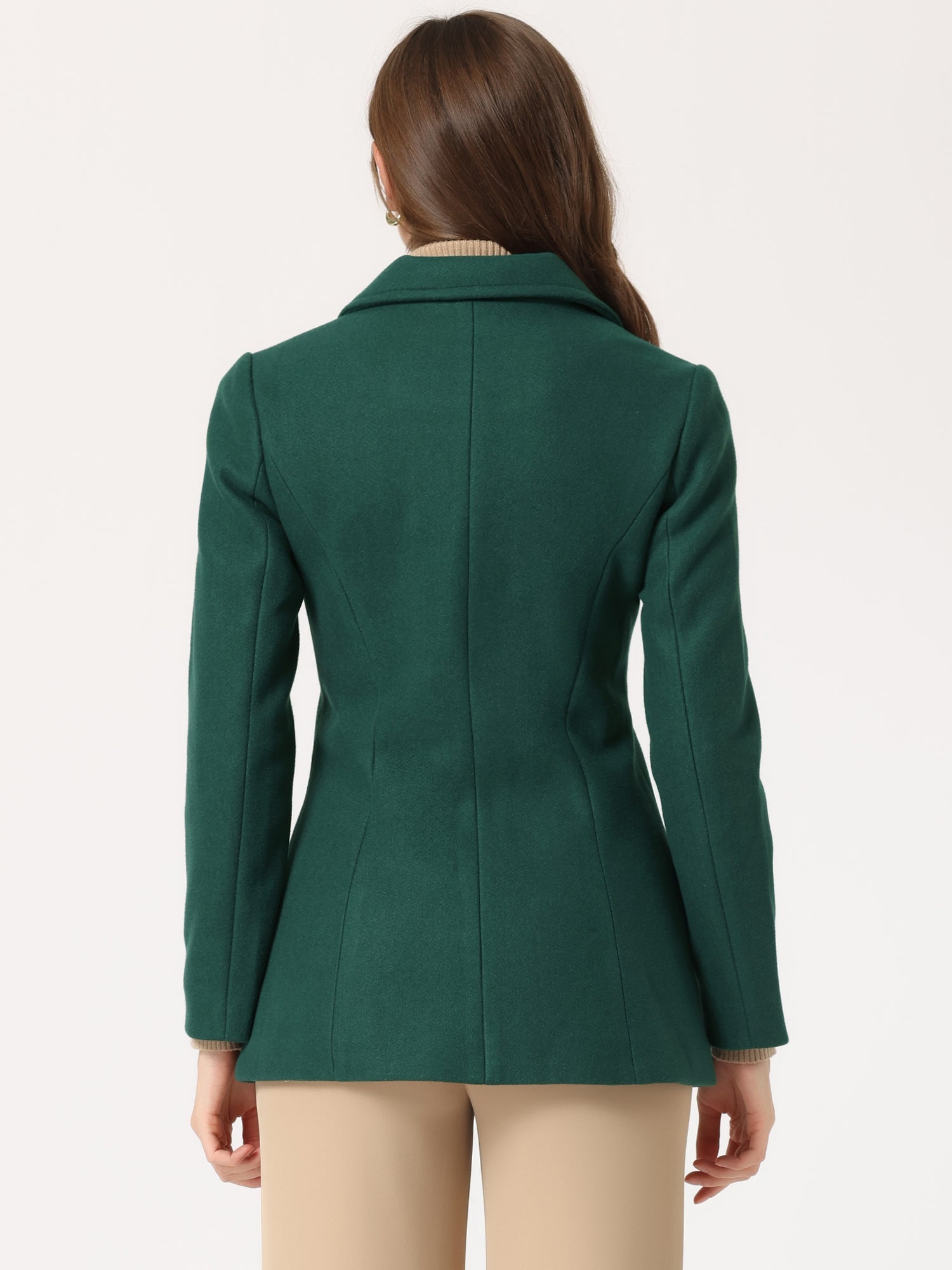 Women’s Structured Winter Jacket | Buttoned Pockets
