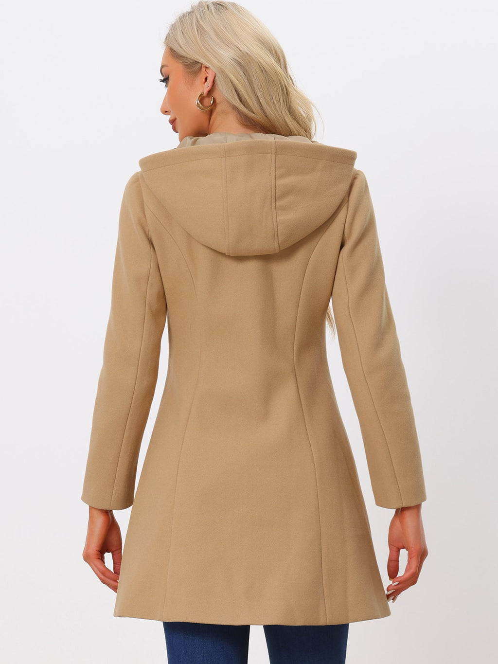 Women’s Winter Coat | Hooded Pockets