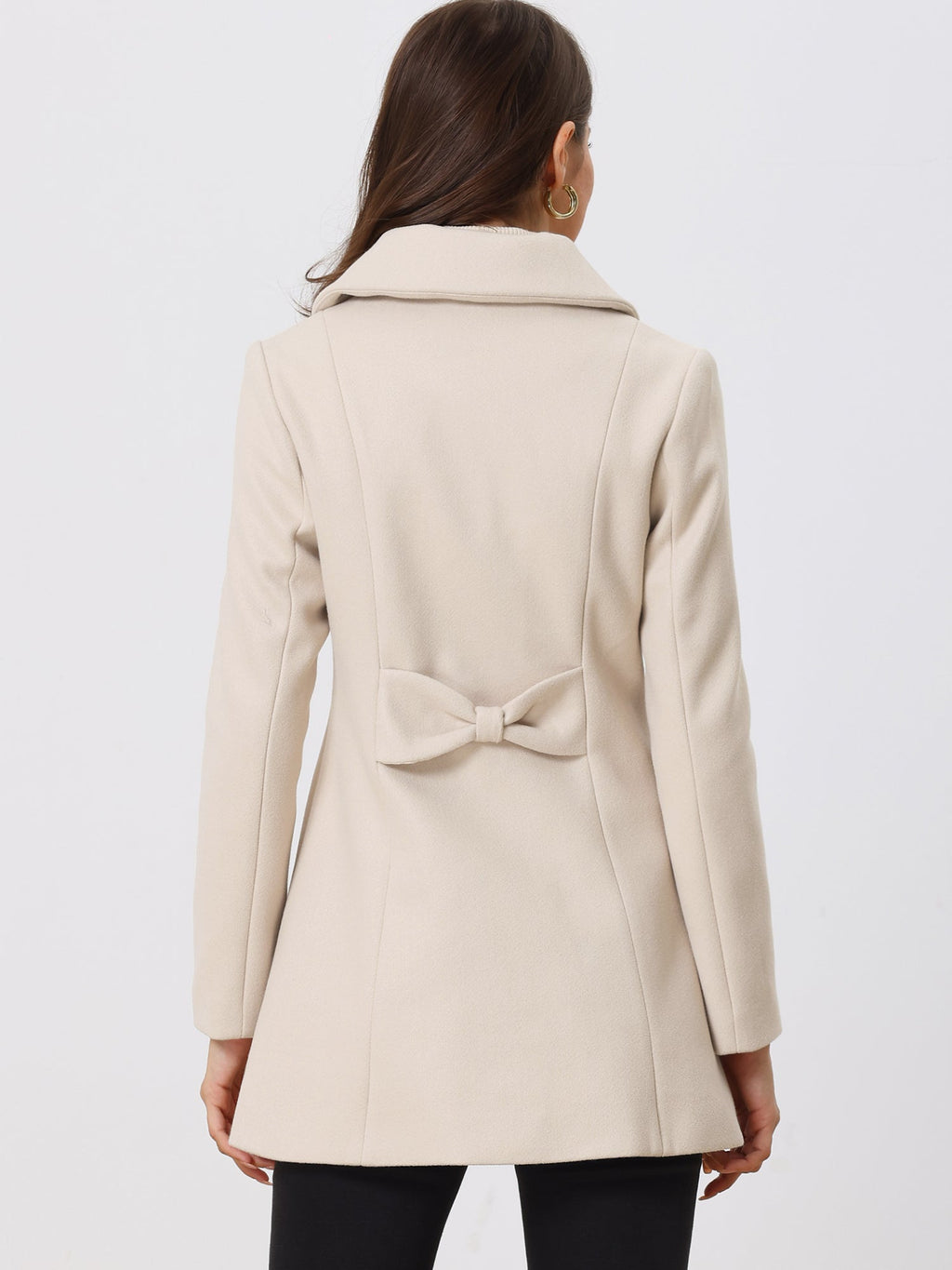 Women’s Casual Coat | Button Up and Pockets
