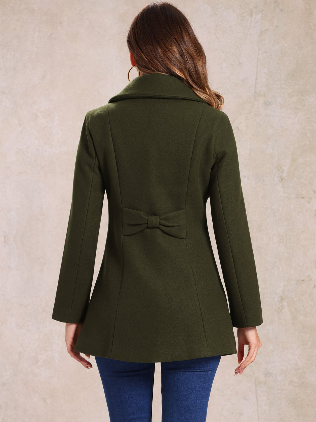 Women’s Casual Coat | Button Up and Pockets