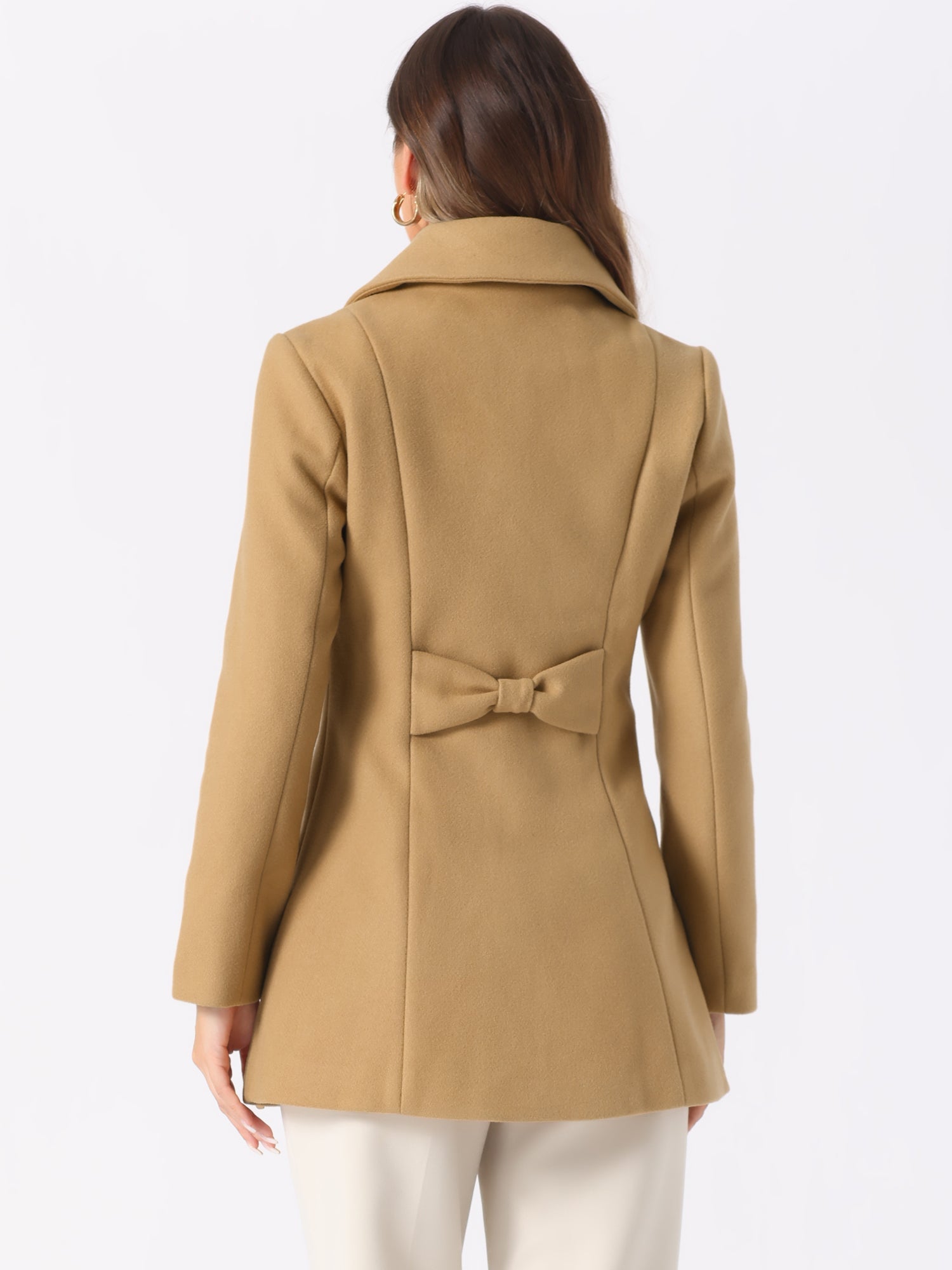 Women’s Casual Coat | Button Up and Pockets