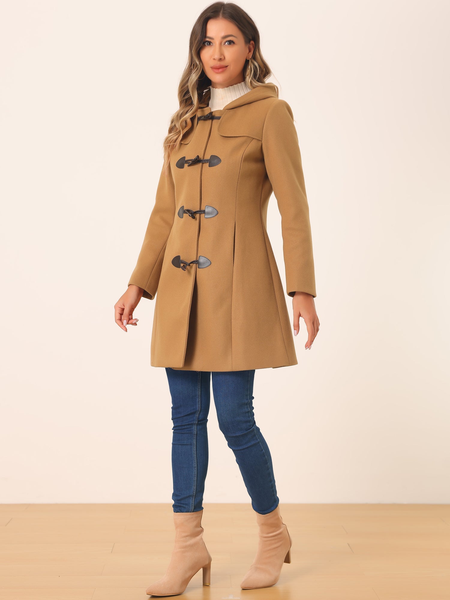 Women’s Winter Coat | Hooded Pockets