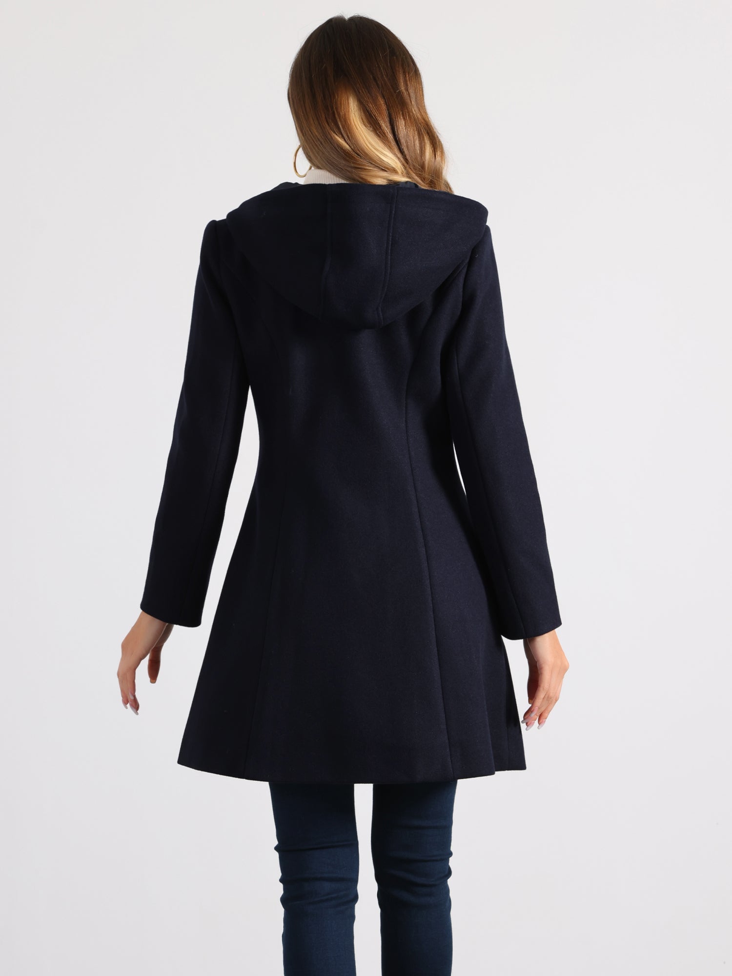 Women’s Winter Coat | Hooded Pockets