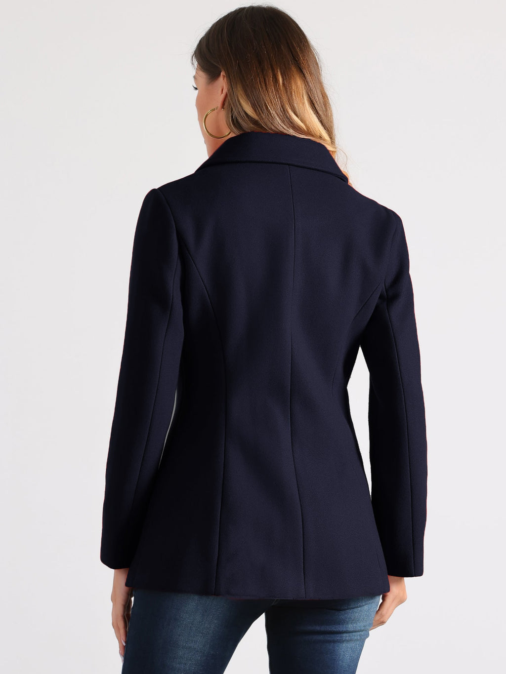 Women’s Structured Winter Jacket | Buttoned Pockets