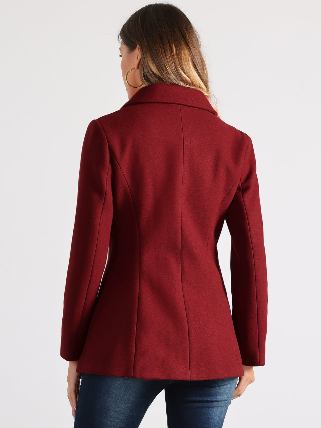 Women’s Structured Winter Jacket | Buttoned Pockets