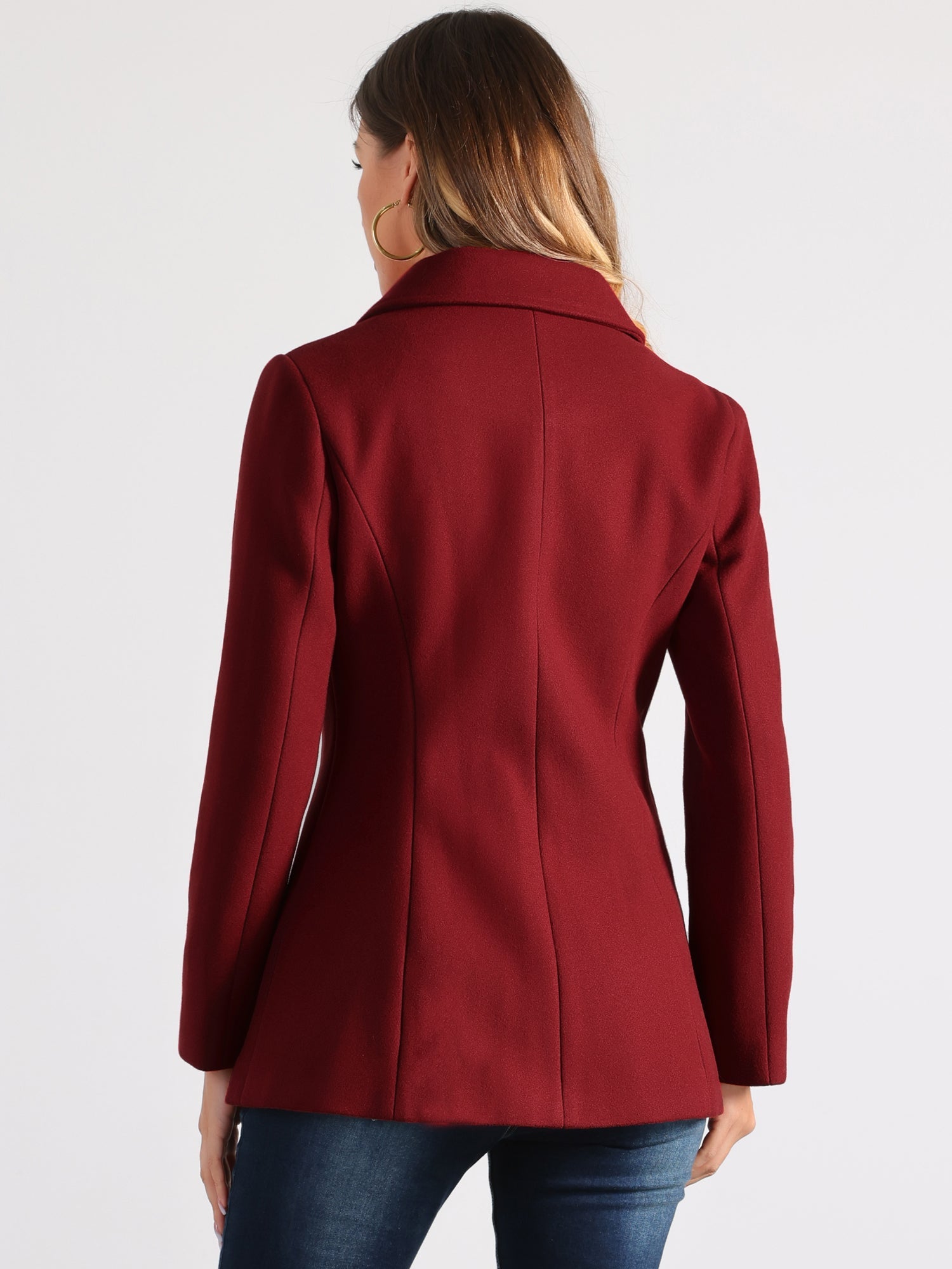 Women’s Structured Winter Jacket | Buttoned Pockets