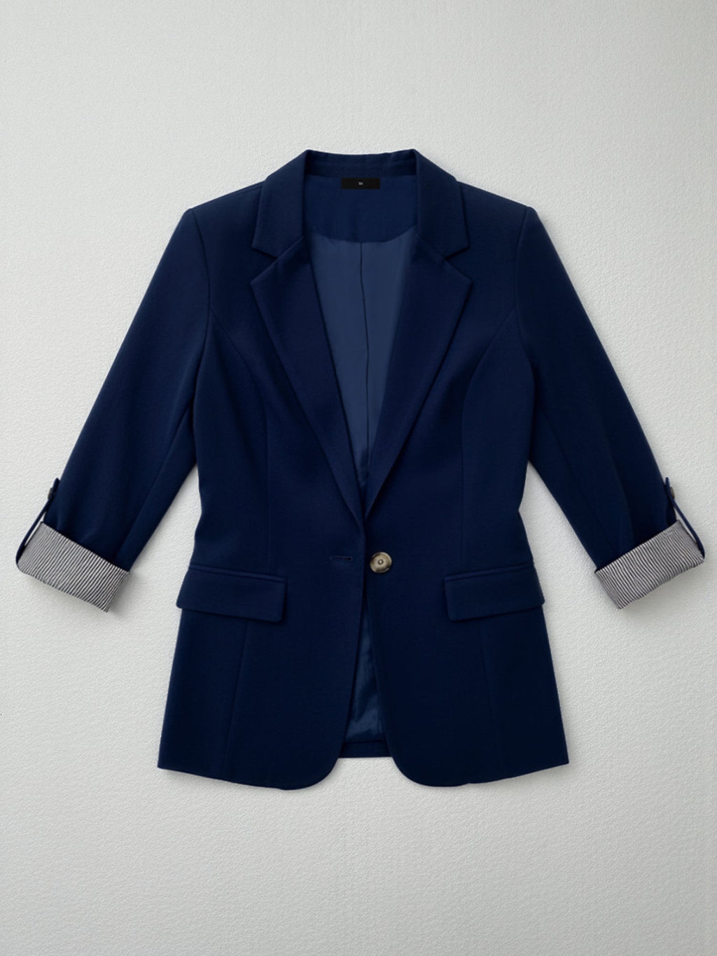 Women’s Casual Blazer | Button Up Pockets