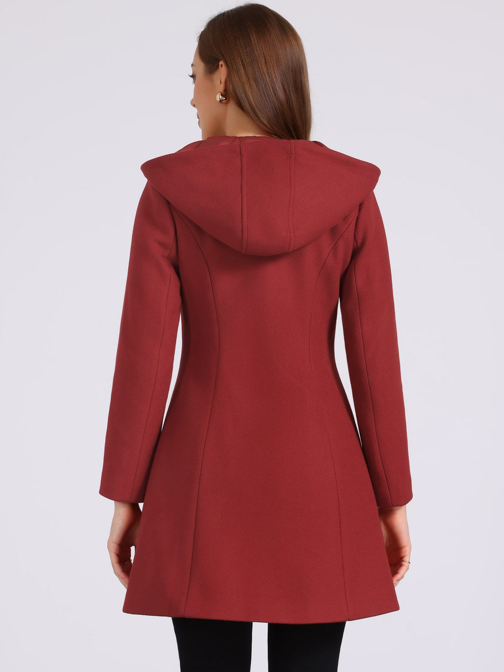 Women’s Winter Coat | Hooded Pockets