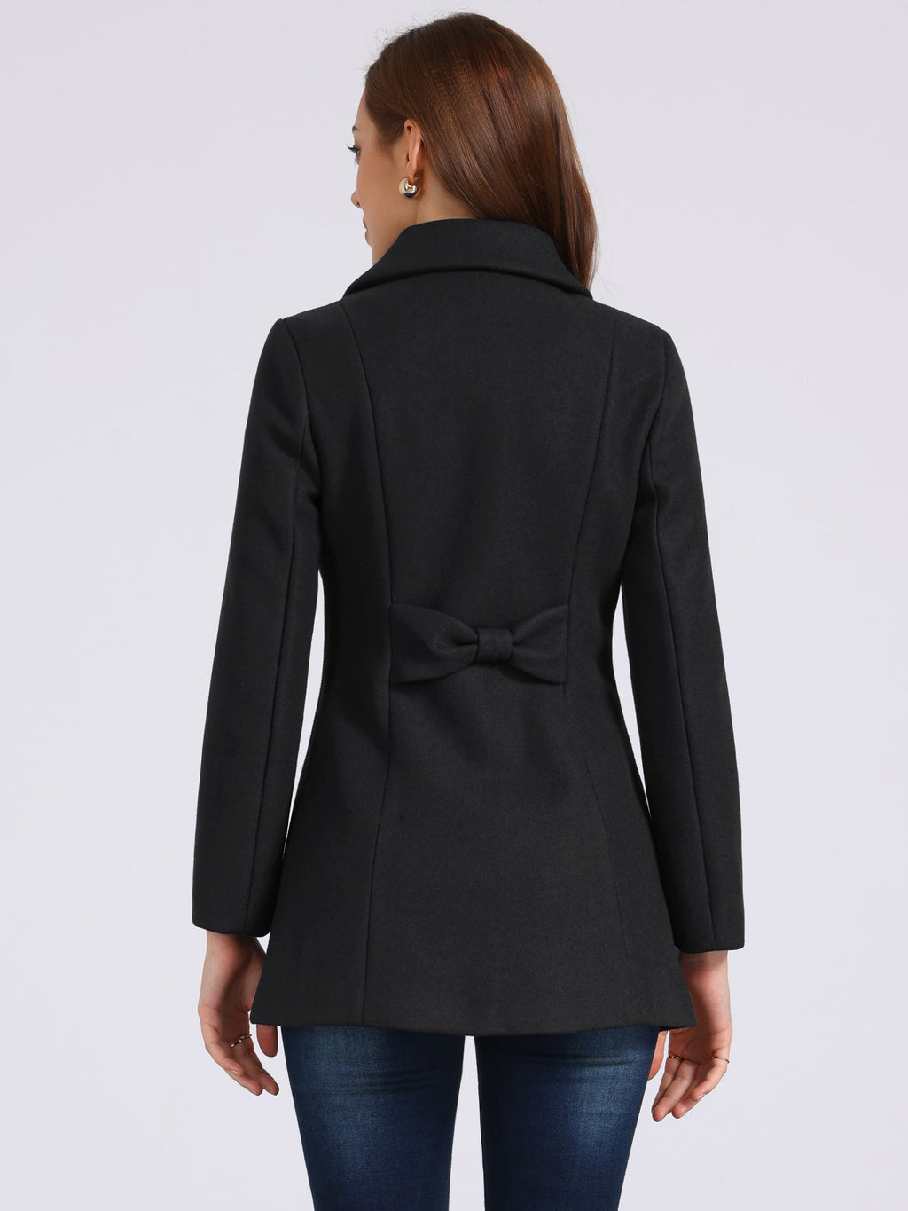 Women’s Casual Coat | Button Up and Pockets