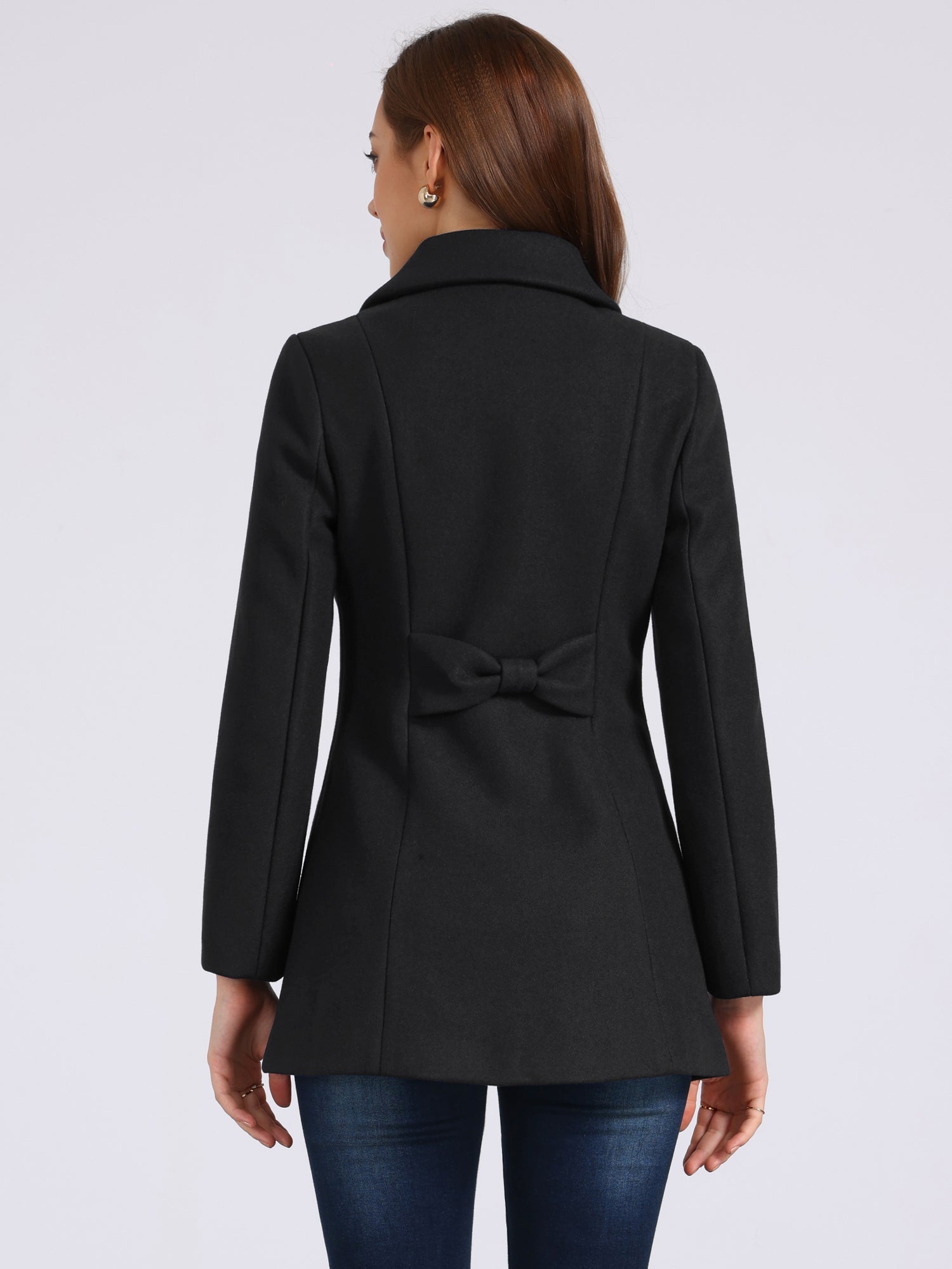 Women’s Casual Coat | Button Up and Pockets