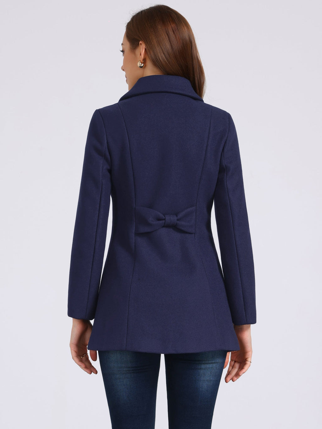 Women’s Casual Coat | Button Up and Pockets