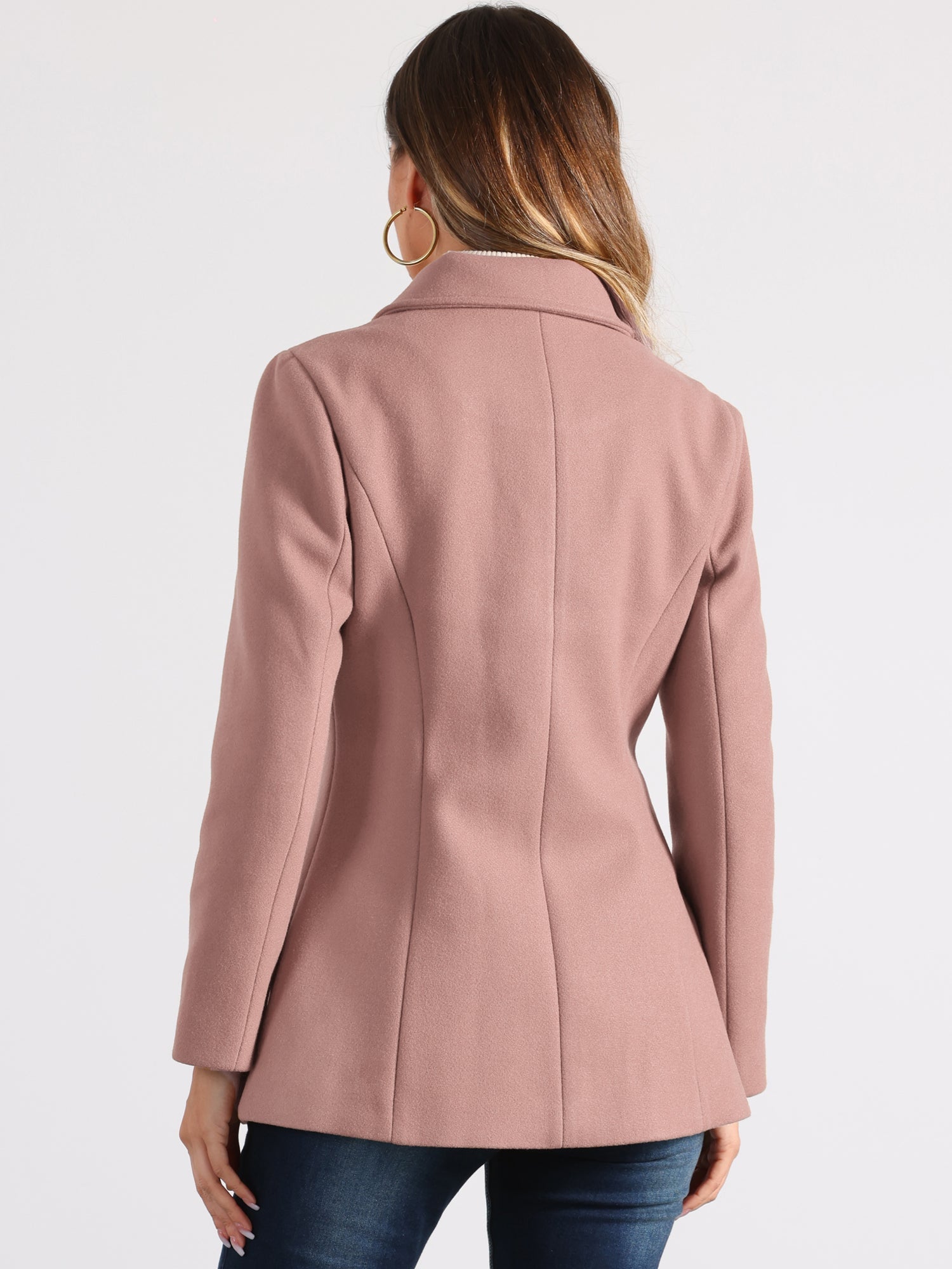 Women’s Structured Winter Jacket | Buttoned Pockets
