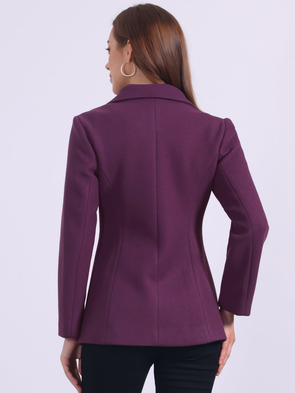 Women’s Structured Winter Jacket | Buttoned Pockets