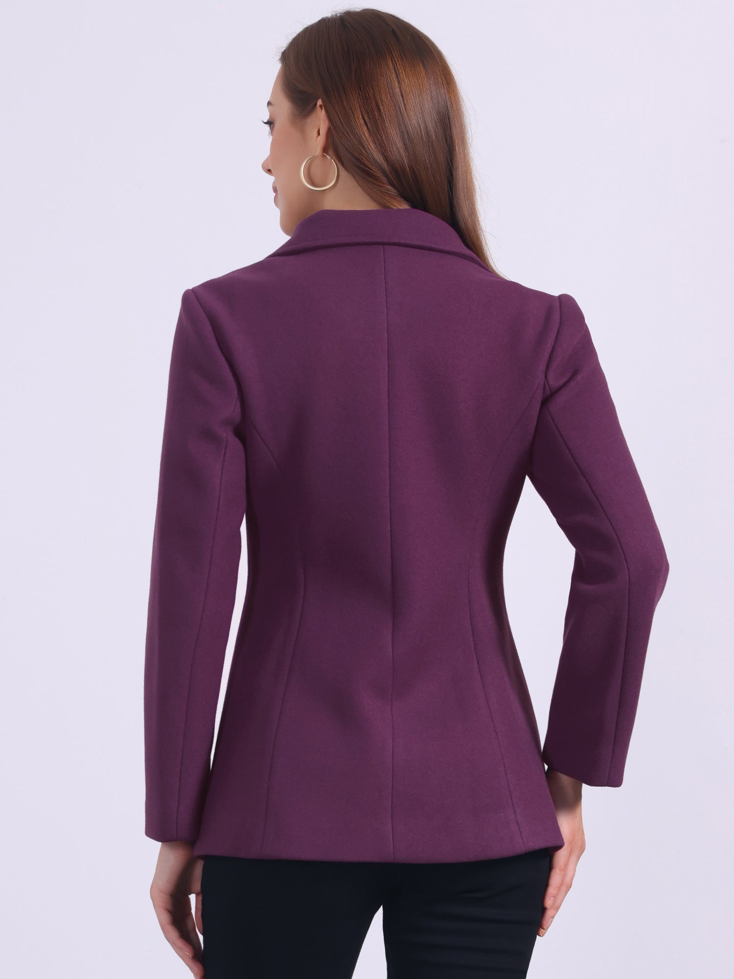 Women’s Structured Winter Jacket | Buttoned Pockets