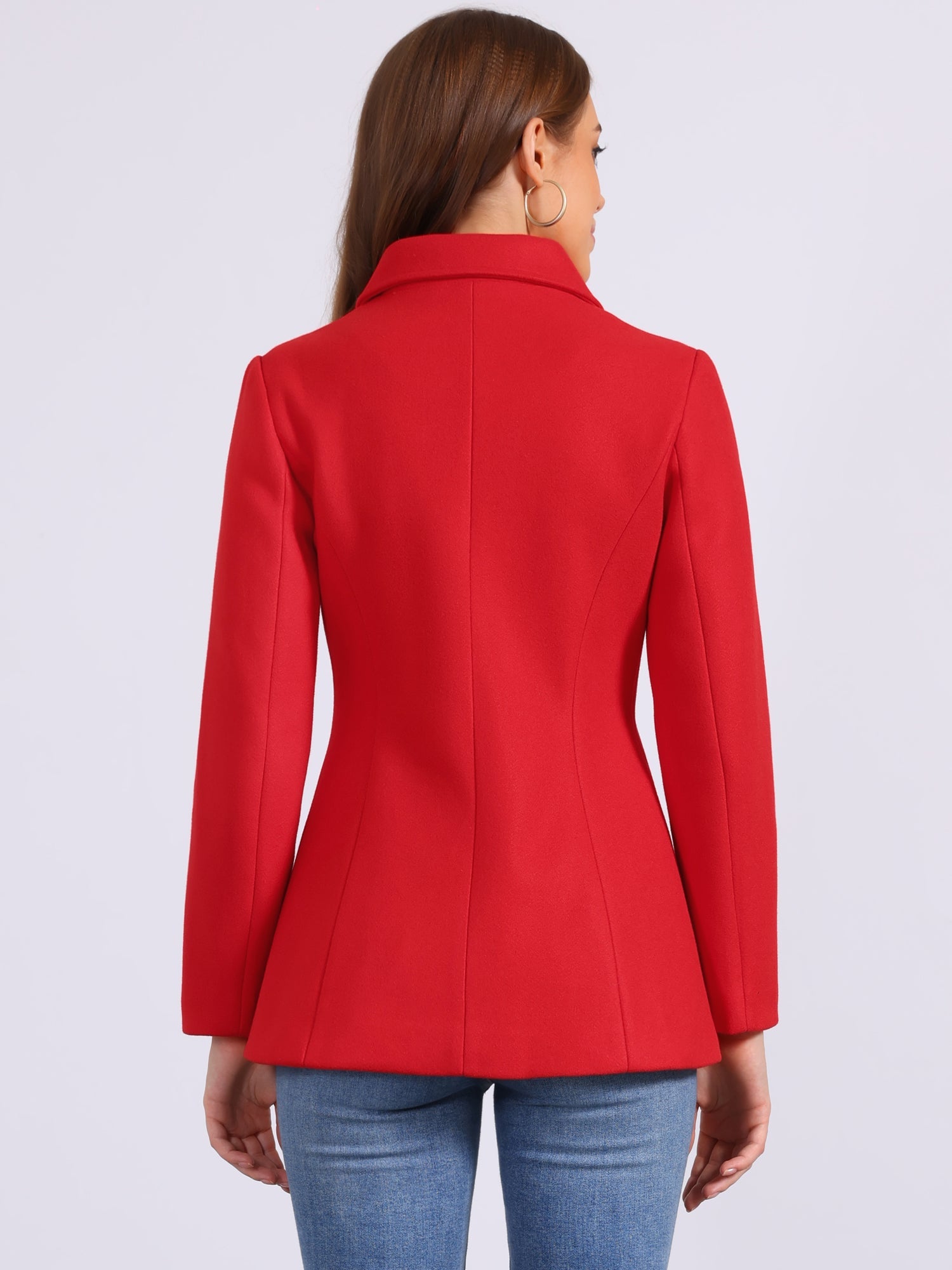 Women’s Structured Winter Jacket | Buttoned Pockets