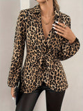 Women’s Long Sleeve Blouse | Tie Front