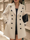 Women’s Trench Coat | Double-Breasted Pockets