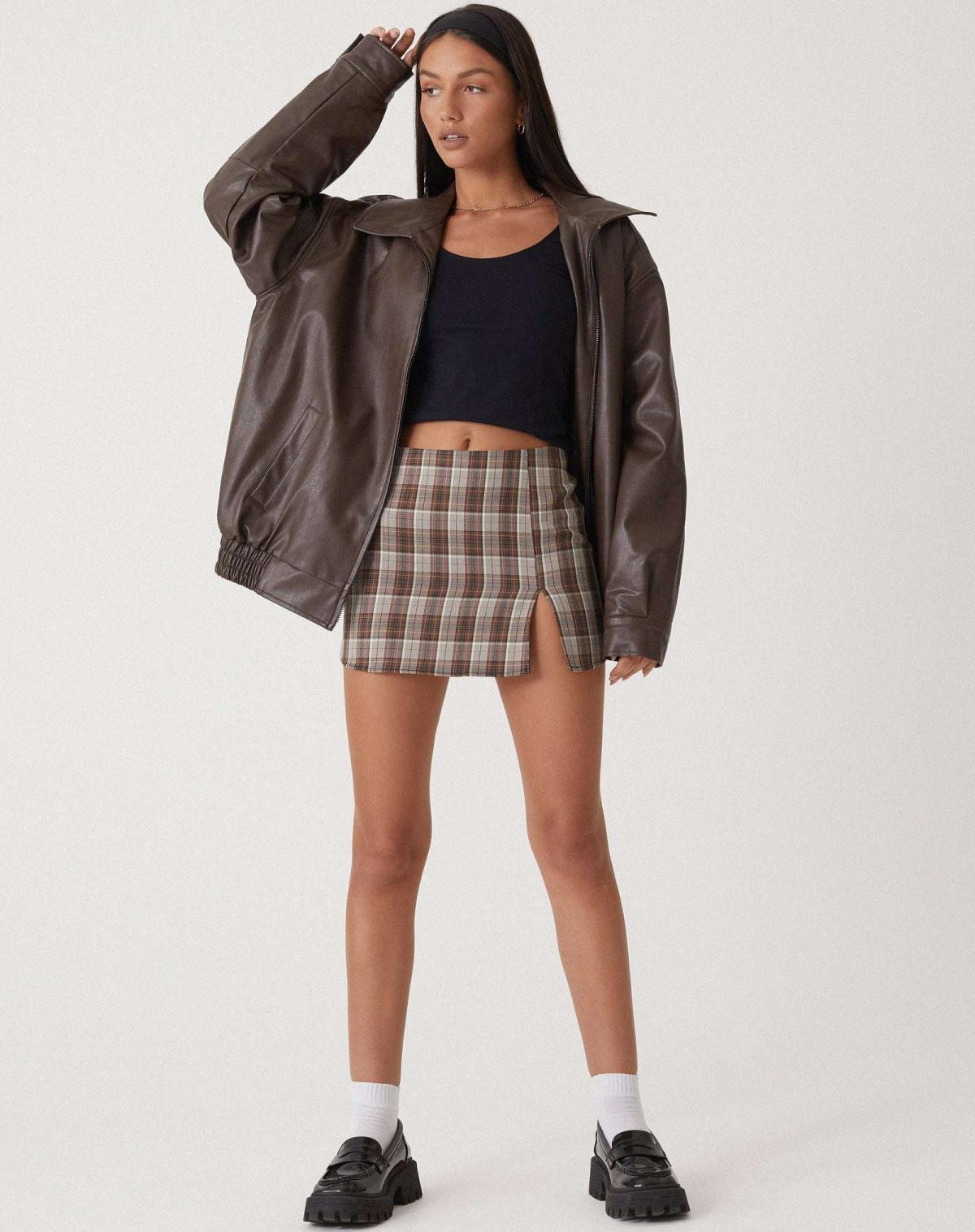 Women’s Oversized Bomber Jacket | Zip-Up